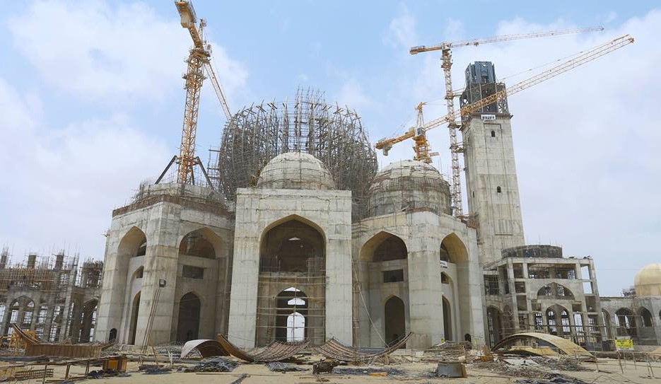 World’s third largest mosque under construction in Karachi Arab News PK
