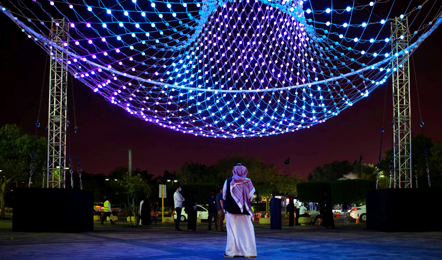 Noor Riyadh festival turns Saudi capital into openair gallery Arab