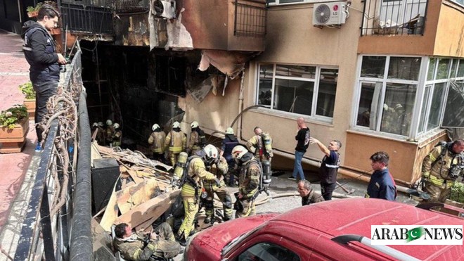 ارتفاع عدد قتلى حريق شقة بإسطنبول إلى 29 شخصا