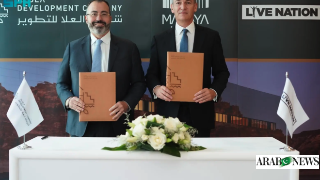 Live Nation Arabia to manage AlUla’s Maraya Hall