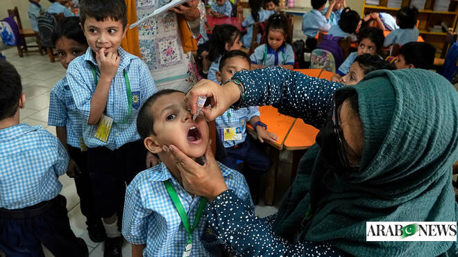 Pakistan says over 10.4 million children vaccinated during ongoing anti-polio drive  Arab News PK