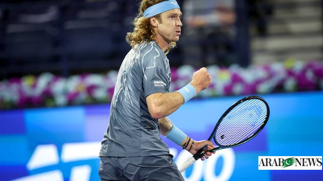 Rublev Advances to Dubai Tennis Championships Semifinals