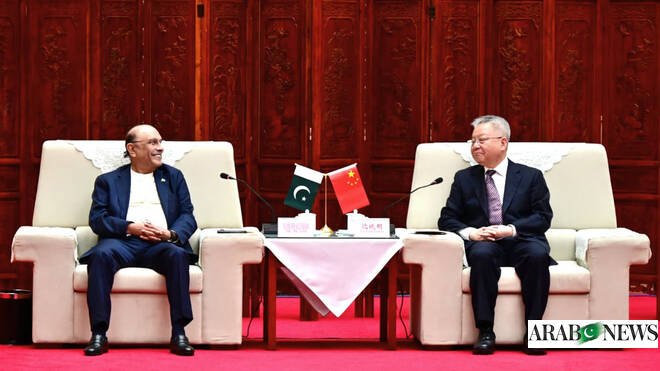 Pakistan president, Chinese officials discuss cooperation in trade, agriculture, health  Arab News PK