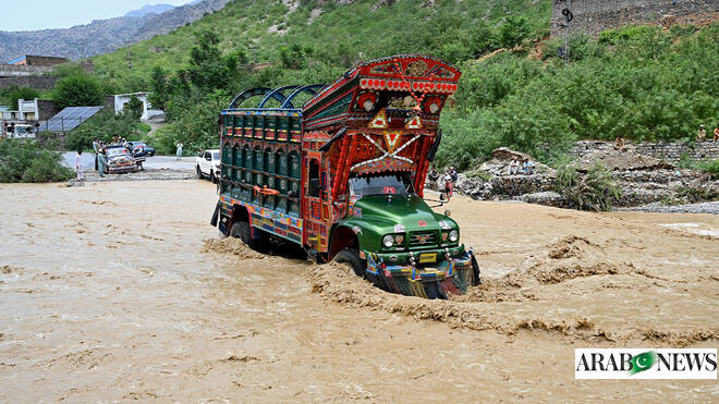 Pakistan issues flood alert as monsoon rains kill 12 in northwest
