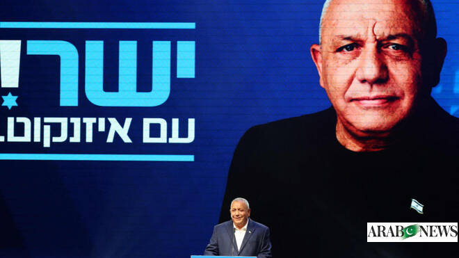 In Israel vote, ex-army chief emerges main rival to Netanyahu