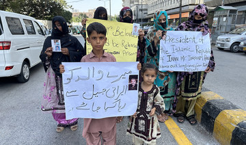 Pakistani families urge President Raisi to release cargo crew detained in Iran 