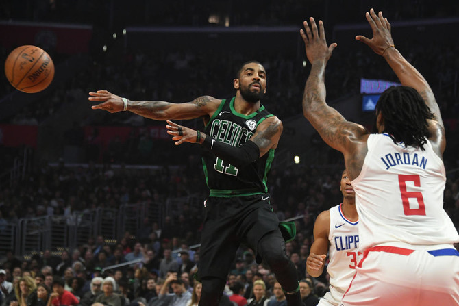 Celtics Notes: Masked Kyrie Irving Proving He's The Hero Boston Needs 
