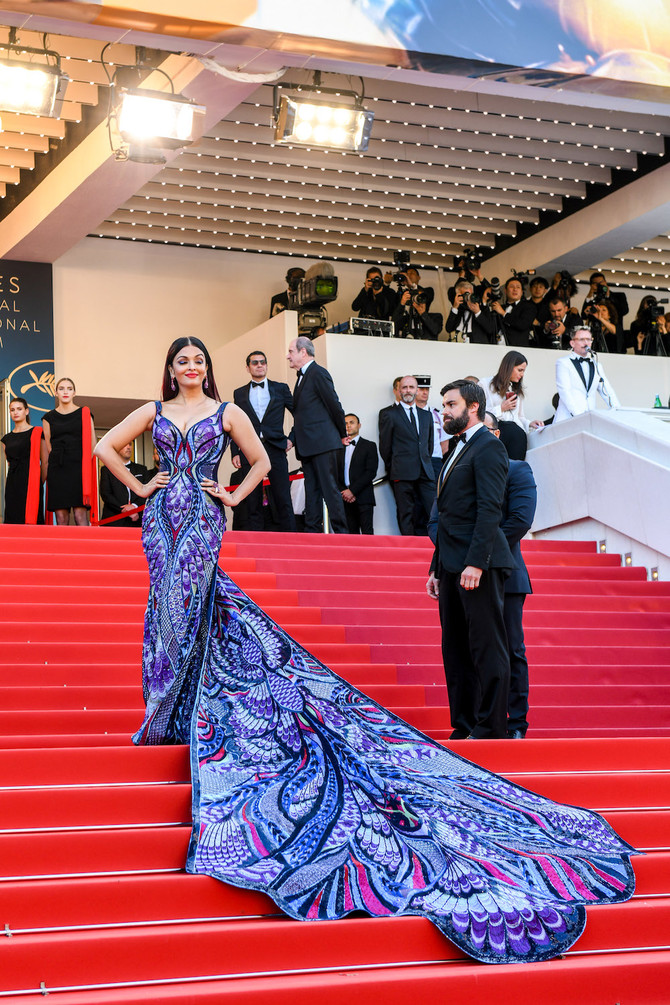 Aishwarya Rai's Stylish Blue Gown At The Cannes Film Festival