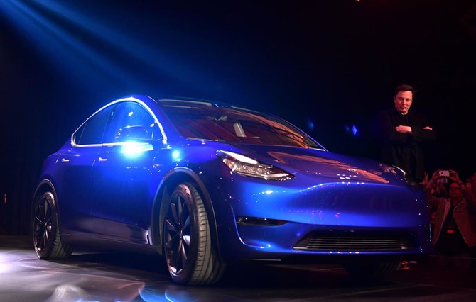Magazijn herhaling zout Elon Musk's Tesla adds 'Model Y' SUV to line-up | Arab News PK