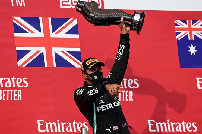World champion Hamilton clinches 100th career win at Russian GP