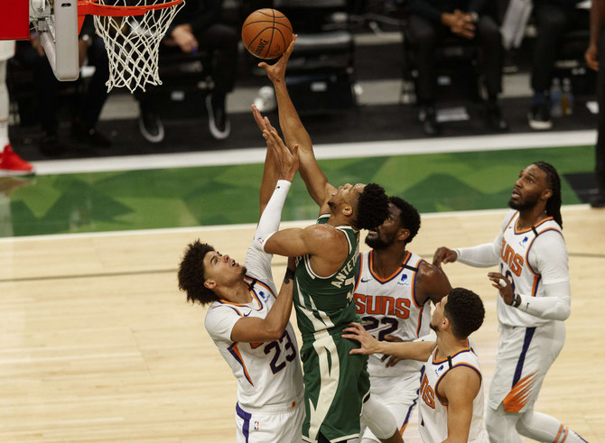 Bucks upgrade Giannis Antetokounmpo to questionable for NBA Finals opener