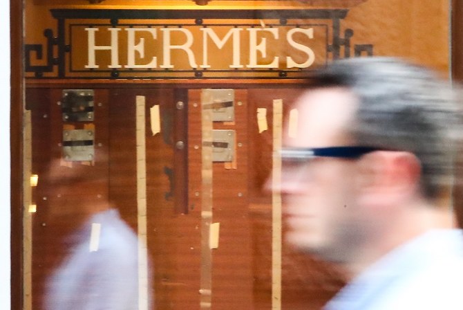 Hermes store in the Financial District in New York City. News Photo - Getty  Images