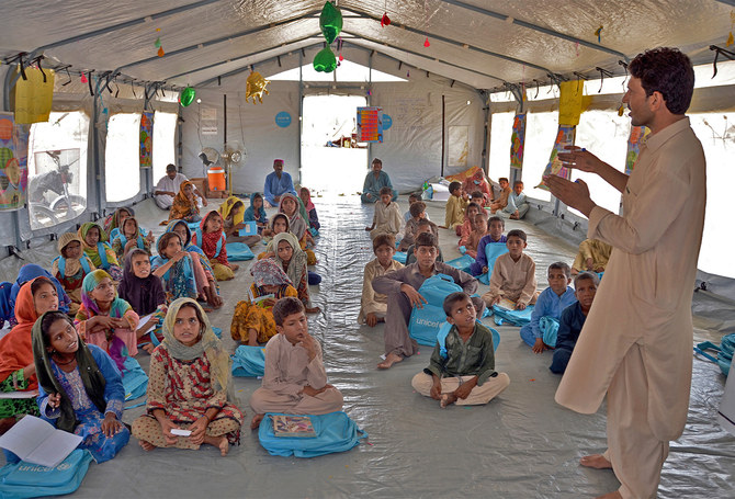 Three million children may miss a semester in flood-hit Pakistan — officials | Arab News PK