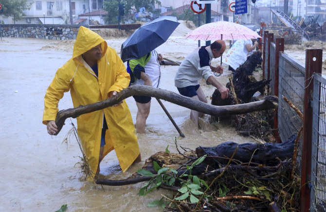 At least 7 people die as severe rainstorms trigger flooding in Greece,  Turkiye and Bulgaria | Arab News PK