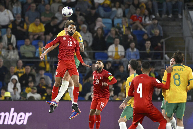 Bahrain stun 10-man Australia in World Cup qualifier | Arab News PK