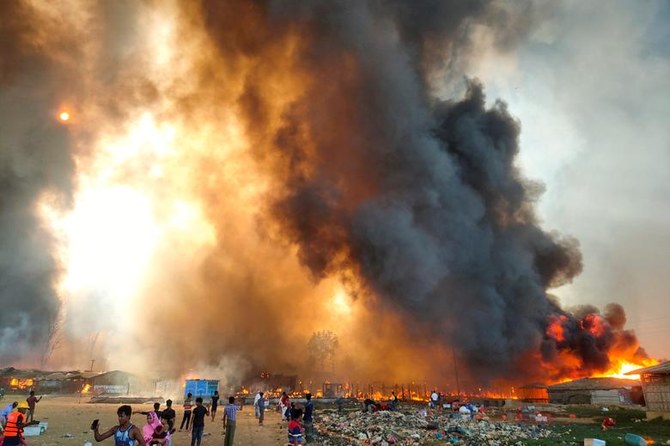 Fires show Rohingya situation is not sustainable