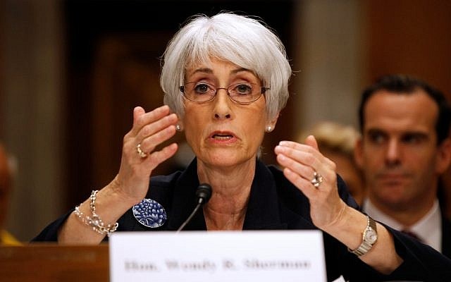 US Undersecretary of State for Political Affairs Wendy Sherman testifies before a Senate Foreign Relations Committee hearing in Washington on Oct. 3, 2013. (AP file photo)
