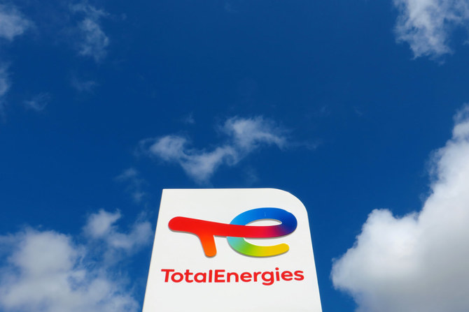 The logo of French oil and gas company TotalEnergies is seen at a petrol station in Ressons, France, on August 6, 2021. (REUTERS/File Photo)