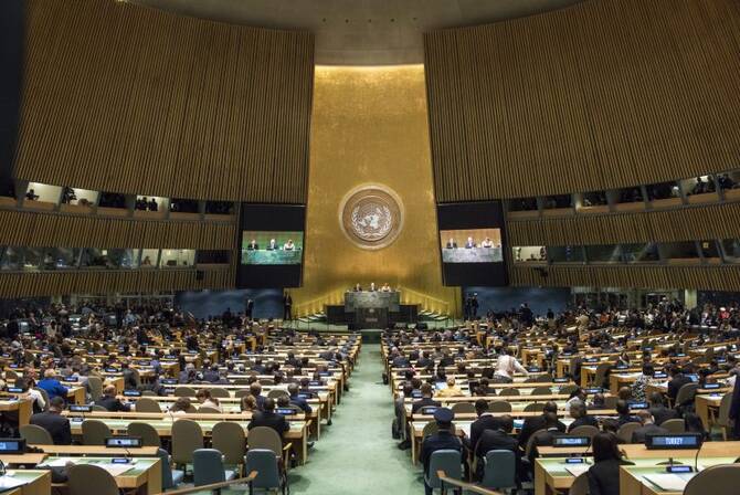 It looks as though the post-Second World War system is breaking down institutionally. (UN)