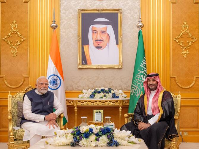India and Saudi Arabia are deepening cooperation across multiple sectors, charting a shared path toward prosperity and peace-AFP