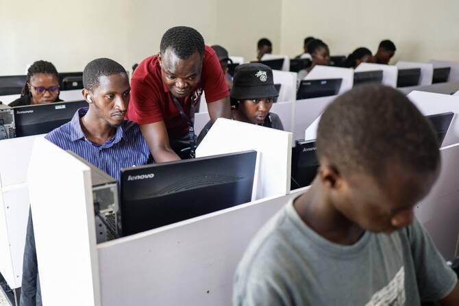 Governments in developing countries must also use digital technologies to increase efficiency (File/AFP)