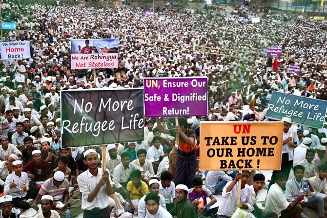 The danger is not that the world is unaware of their plight. It is that it has grown accustomed to it (File/AFP)