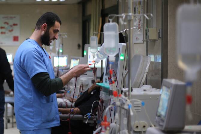 Under international law, health facilities and personnel are protected. Yet these protections are being repeatedly violated -AFP