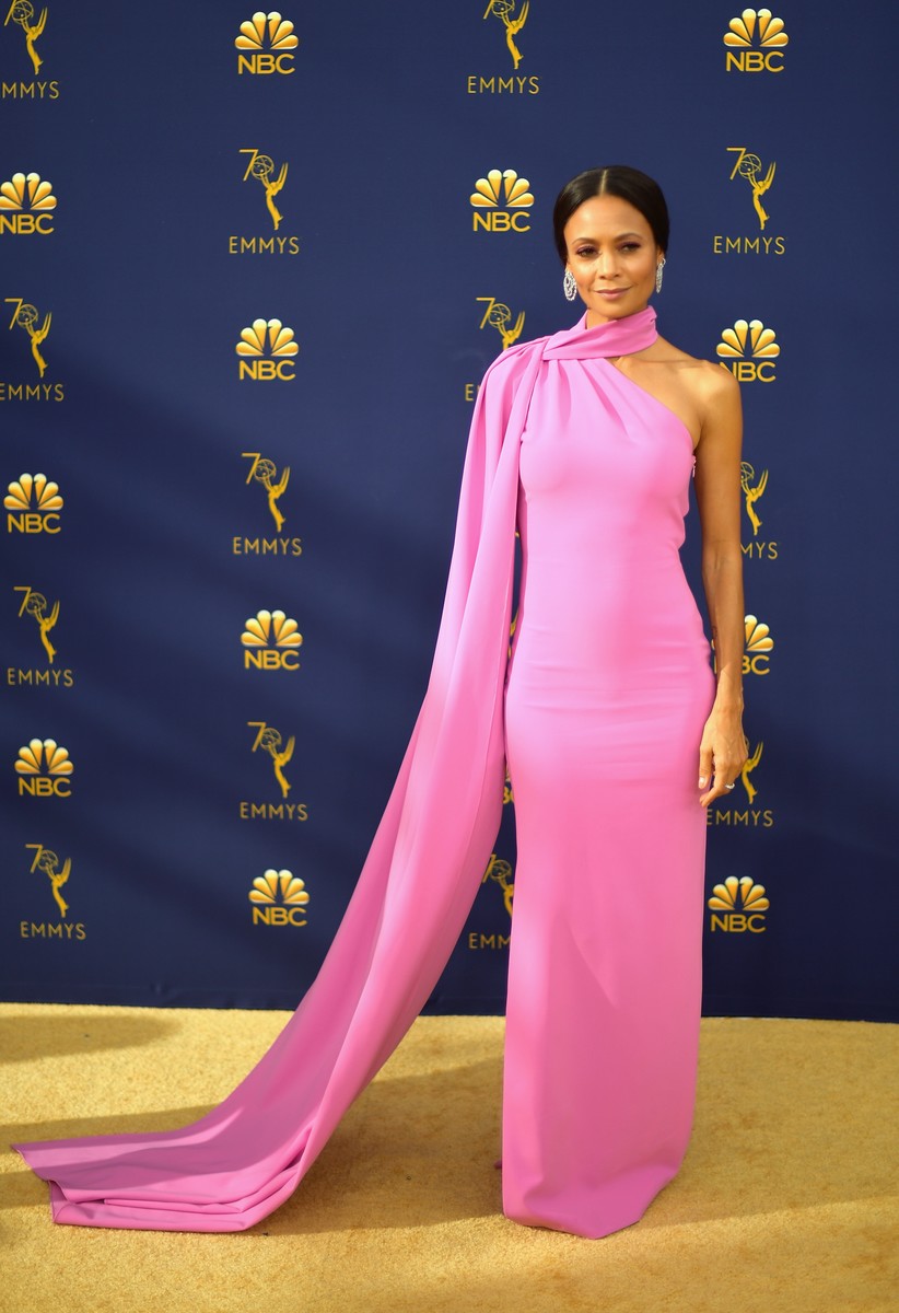 Stars get tickled pink at the Emmys